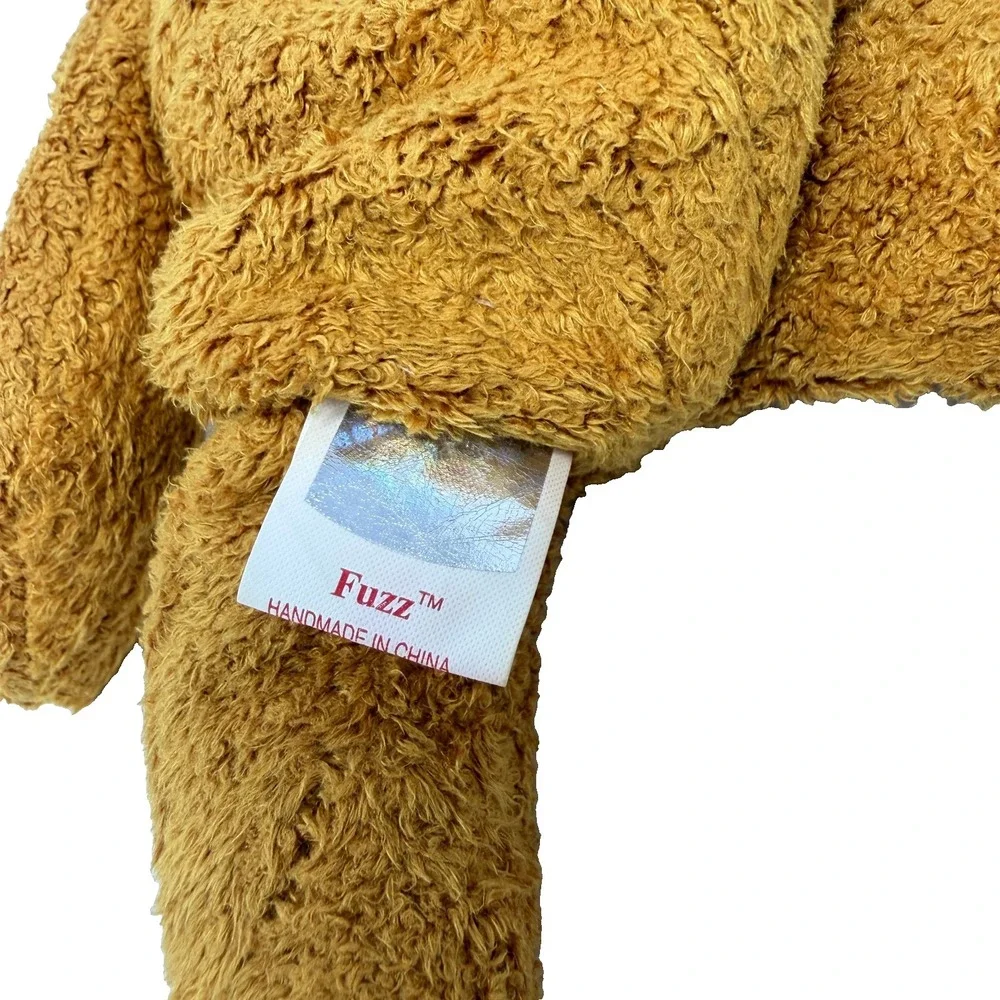 Ty Fuzz Bear Beanie Baby Plush Beanie Babies Tag Errors Brown Retired 1998‎